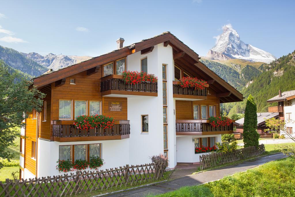 Apartmán Haus Pan Zermatt Exteriér fotografie